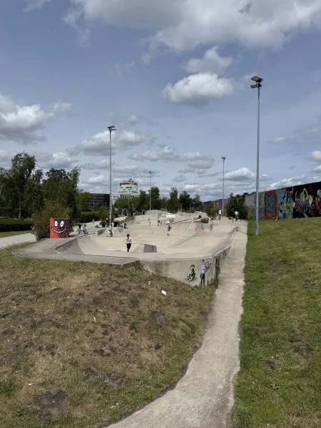 Skatepark im Wihlemsburger Inselpark