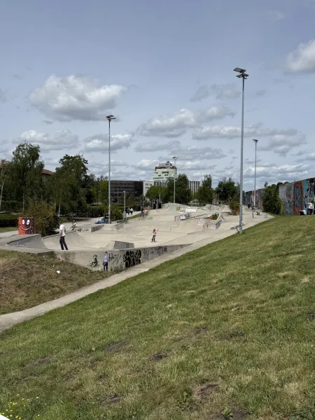 Skatepark im Wihlemsburger Inselpark