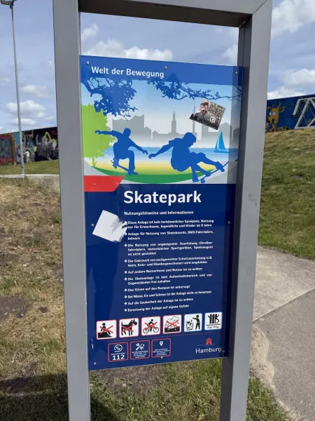 Skatepark im Wihlemsburger Inselpark