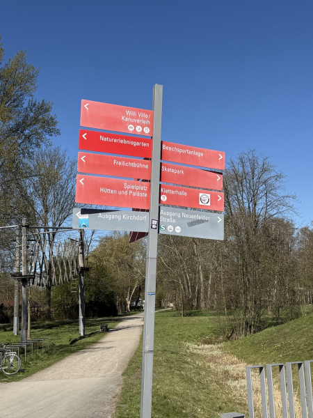 Wilhelmsburger Inselpark in Hamburg